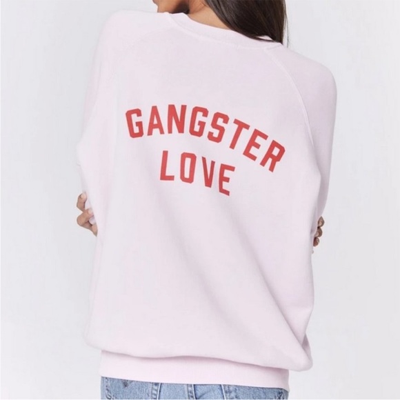 Spiritual Gangster Sweaters - Spiritual Gangster Pink Graphic Crewneck NWT
